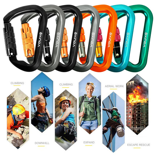 30kN D-Shaped Carabiners Heavy Duty Carabiner