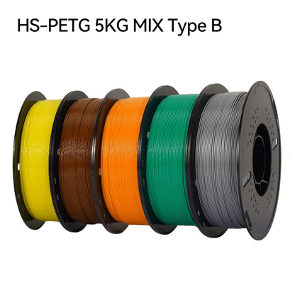 5/10KG High speed PETG For 3D Printer Bambu Lab Filament 40-500mm/s Hyper