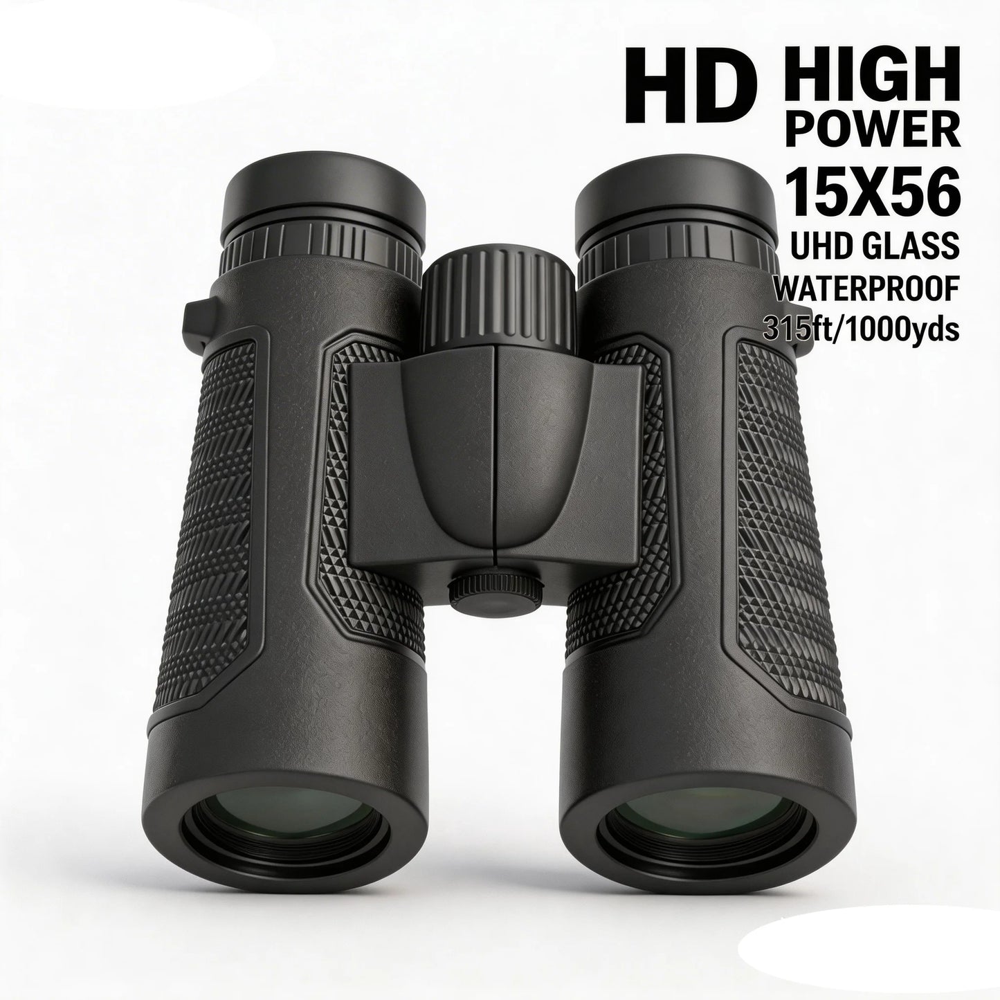 15X56 HD Portable Binoculars High Power for Hunting  Camping