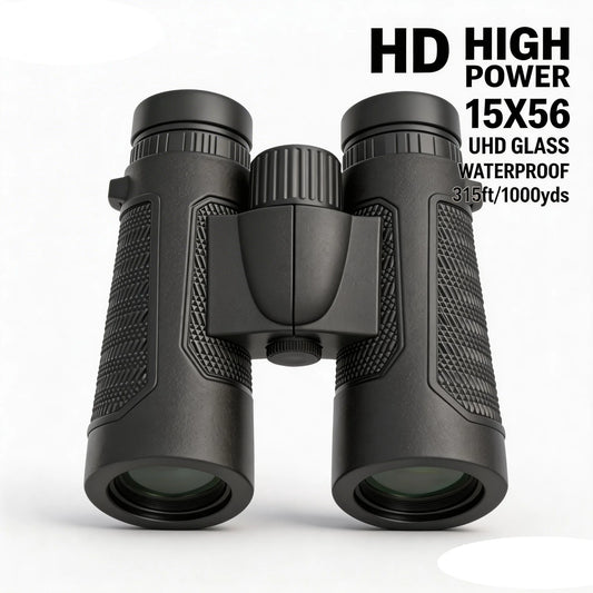15X56 HD Portable Binoculars High Power for Hunting  Camping