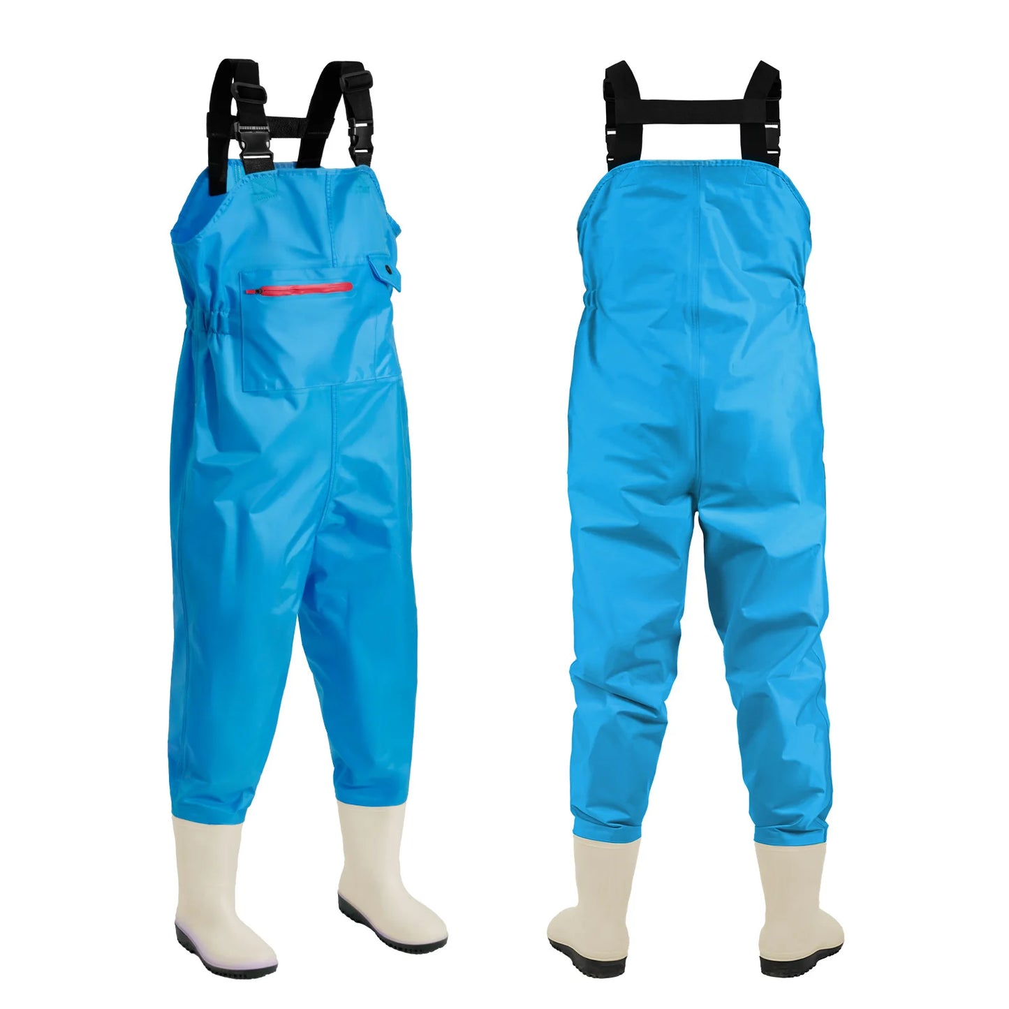 Chest Waders for Kids Waterproof Youth Waders for Hunting Fishing Waders with Boots for Children