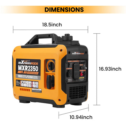 2350W Portable Gas Inverter Generator Parallel
