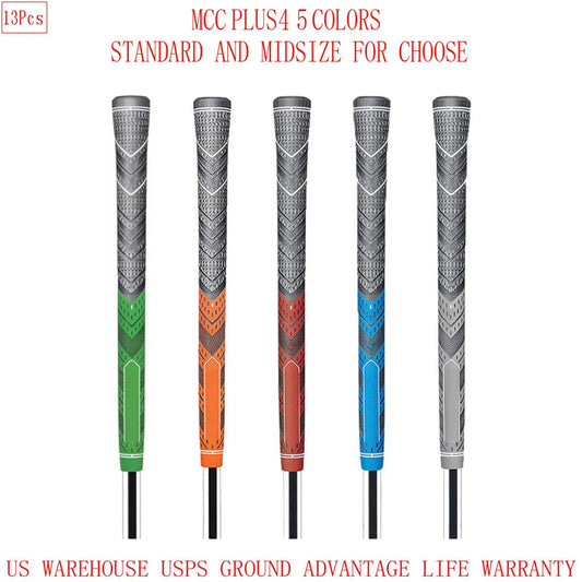 13PCs Golf Grips MCC PLUS4 Golf Grip Anti-slip