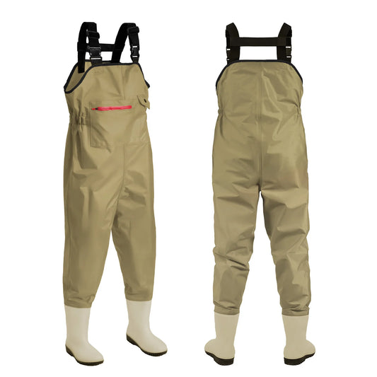 Chest Waders for Kids Waterproof Youth Waders for Hunting Fishing Waders with Boots for Children