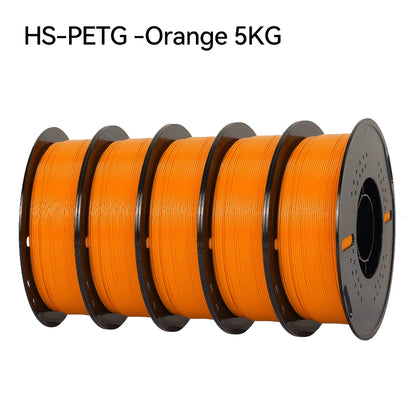 5/10KG High speed PETG For 3D Printer Bambu Lab Filament 40-500mm/s Hyper