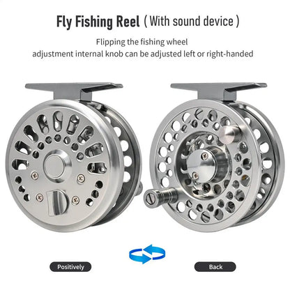 Fly Fishing Reel Saltwater Fishing Reel Fishing Gear Aluminum Alloy Reel For Freshwater Lake Stream Pond Fishing Fly Fishing