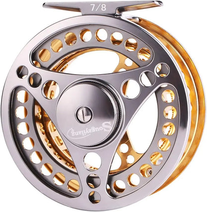 Lightweight Fly Fishing Rod Reel Combo with CNC Aluminum Alloy Reel, Complete Starter Package