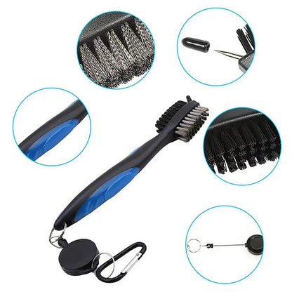 Golf Club Brush Sharpener Grooving Tool Cleaner Kit Cleaning Tool Accessories