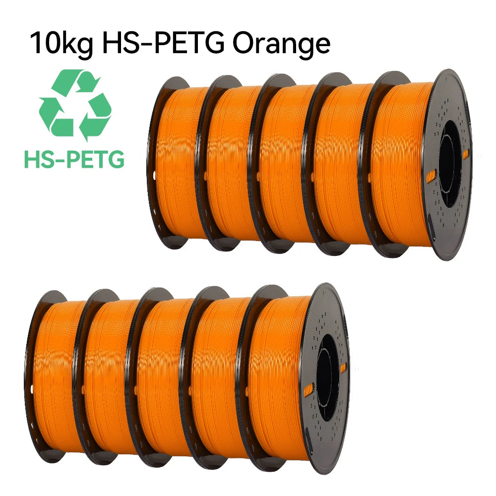 5/10KG High speed PETG For 3D Printer Bambu Lab Filament 40-500mm/s Hyper