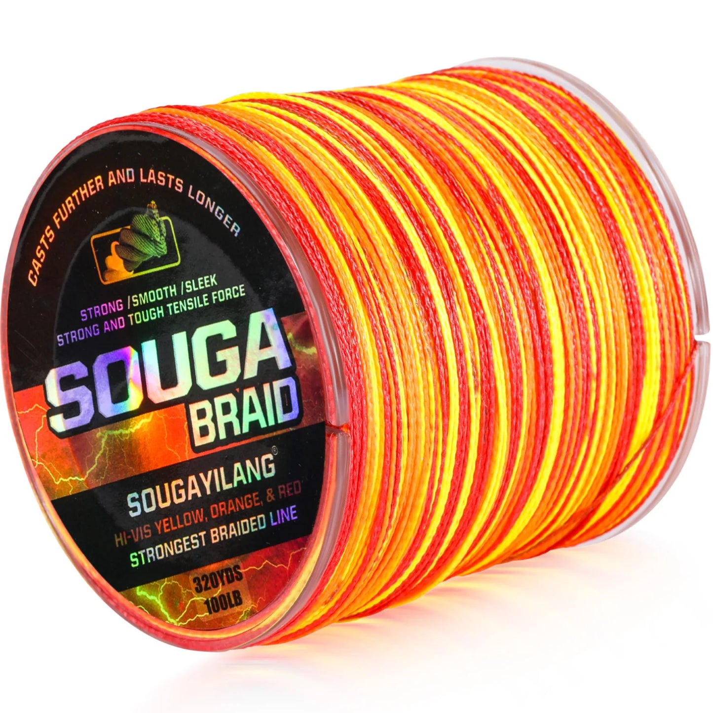 4 Strand Braided Fishing Line 300M Multifilament  Braided Wire Fishing