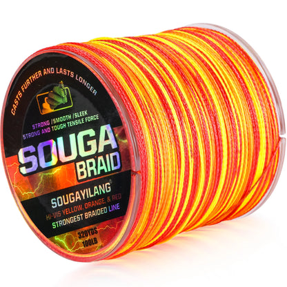 4 Strand Braided Fishing Line 300M Multifilament  Braided Wire Fishing