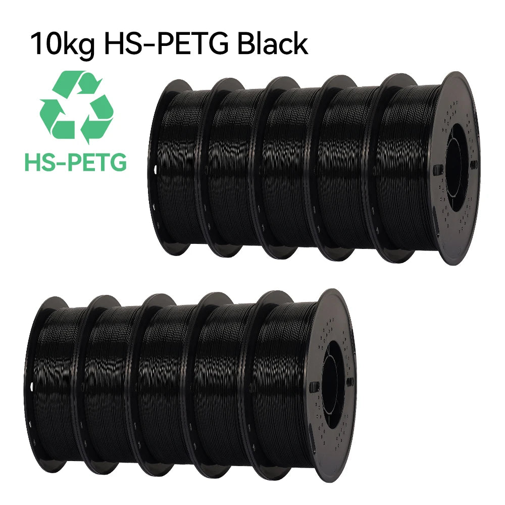 5/10KG High speed PETG For 3D Printer Bambu Lab Filament 40-500mm/s Hyper