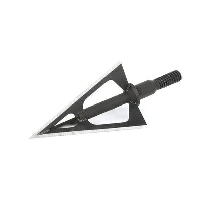 Archery Broadheads 12pcs 100 Grain 3 Fixed Blades Stainless Steel Screw-in