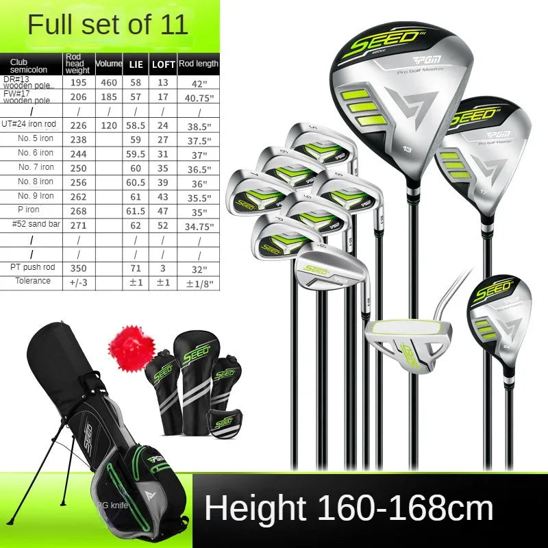 Clubs Set  Junior Right Handed Children Professional Match with Bag