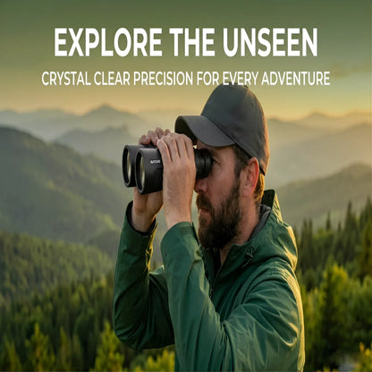 15X56 HD Portable Binoculars High Power for Hunting  Camping