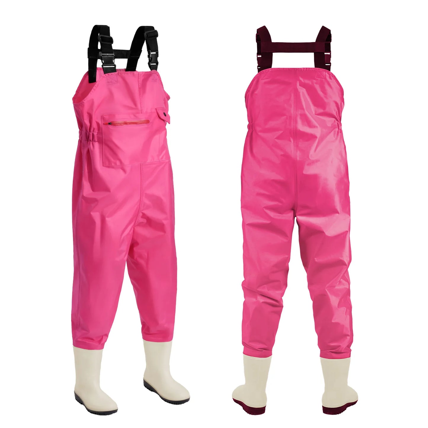 Chest Waders for Kids Waterproof Youth Waders for Hunting Fishing Waders with Boots for Children