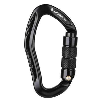 Carabiner Clip Aluminum Alloy Heavy Duty Carabiners Screw Lock