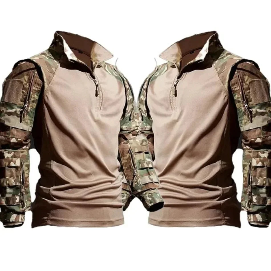 Camo Suits Tactical Shirts Training Sets Multi-pocket Army Multicam Uniforms Work Wear Pants Hunting Clothes Wear-resisting