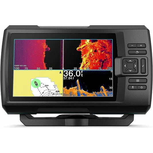 Easy-to-Use 7-inch Color Fish Finder & Sonar Transducer