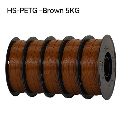 5/10KG High speed PETG For 3D Printer Bambu Lab Filament 40-500mm/s Hyper