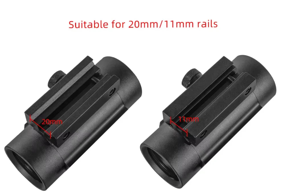 DIANA 1x40 Green Red Dot Scope Optics with 11/20mm Mount Outdoor Optical Tool Riflescope