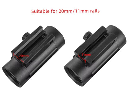 DIANA 1x40 Green Red Dot Scope Optics with 11/20mm Mount Outdoor Optical Tool Riflescope