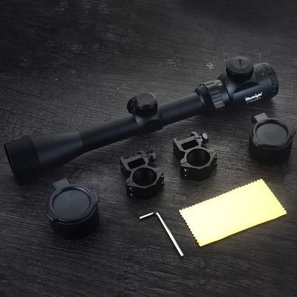 3-9x40 EG Scopes Hunting Sights Red and Green Light Reticle Tactical Optical Scope Hunting Scopes