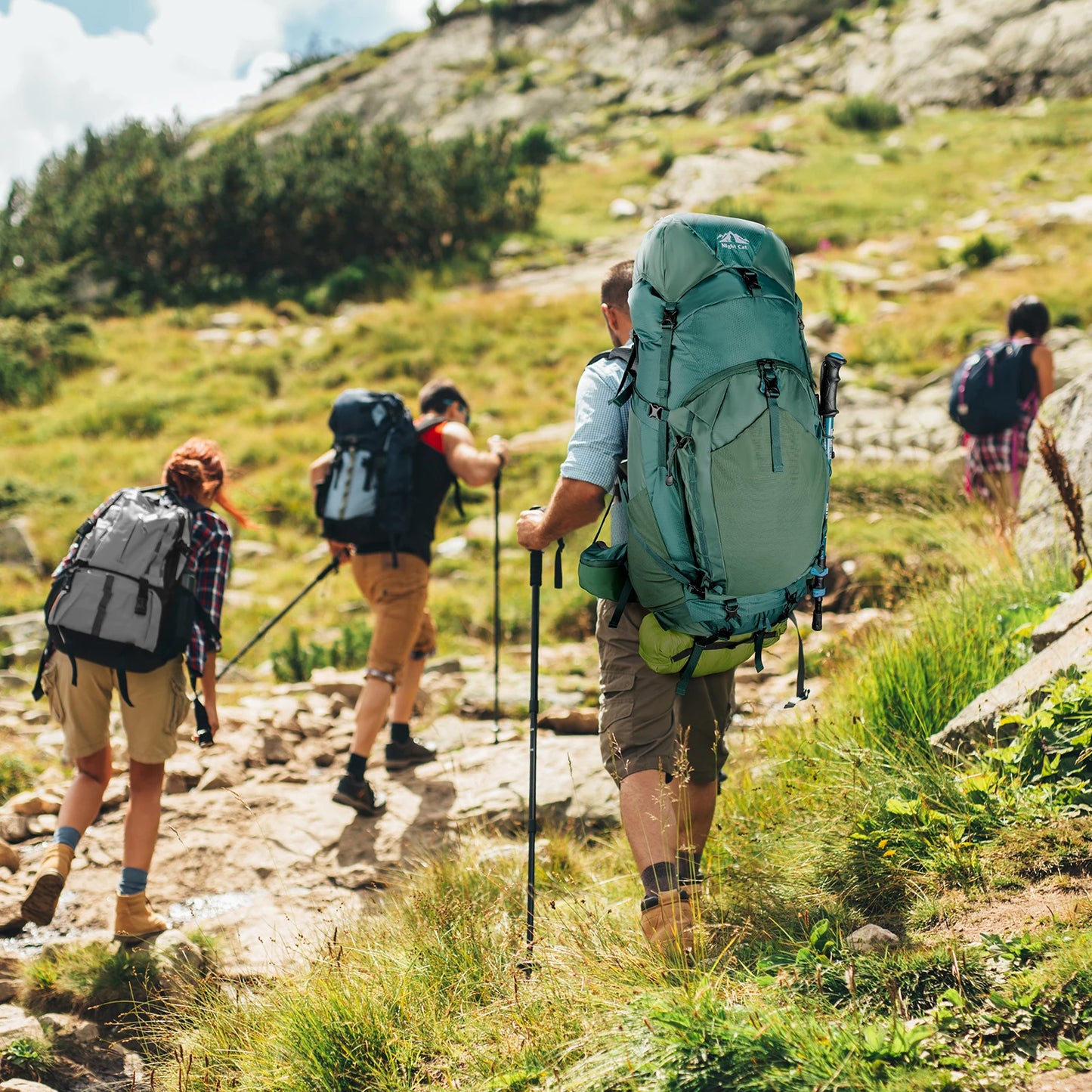 Night Cat 30L Hiking Backpack- Internal Frame; Men&Women Ultralight