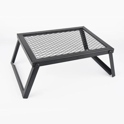Heavy-duty bonfire grill, RV camping barbecue grill, firewood rack, kitchen shelf, barbecue grill,  outdoor camping