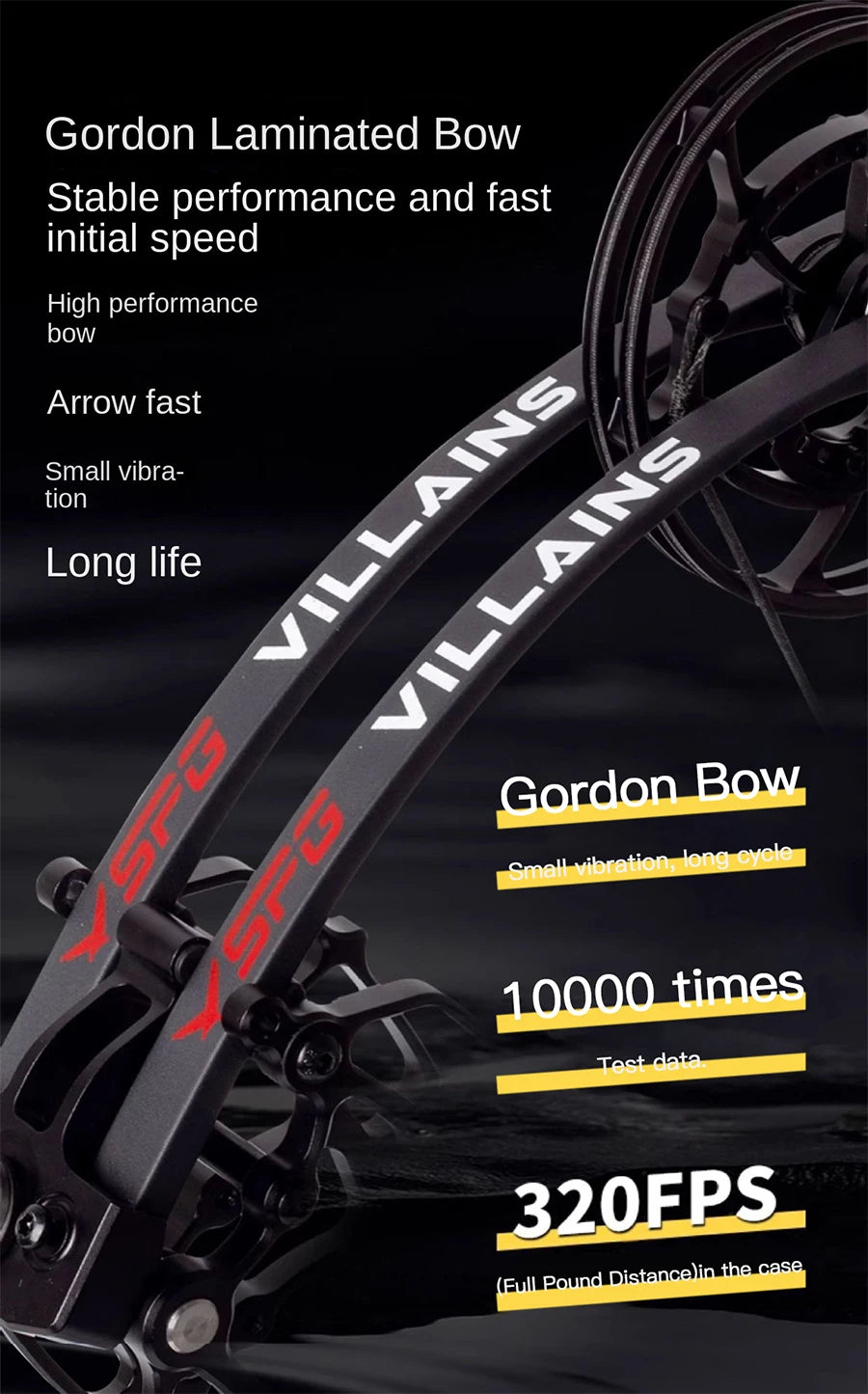 Compound Bow Adjustable Pound Draw Length,Dual-Use (Steel Balls/Arrows)