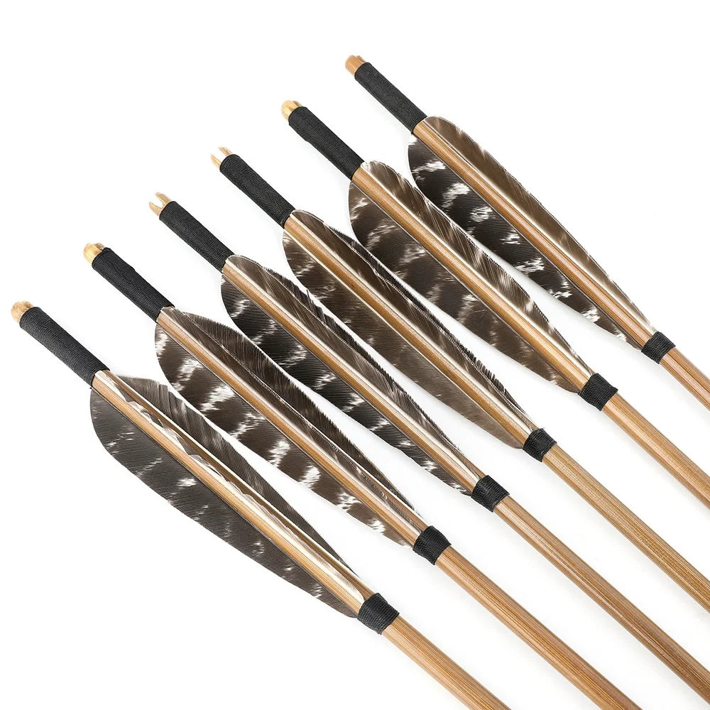 Archery Turkey Feather Fletches 50 Pieces Real Natural Turkey Vanes