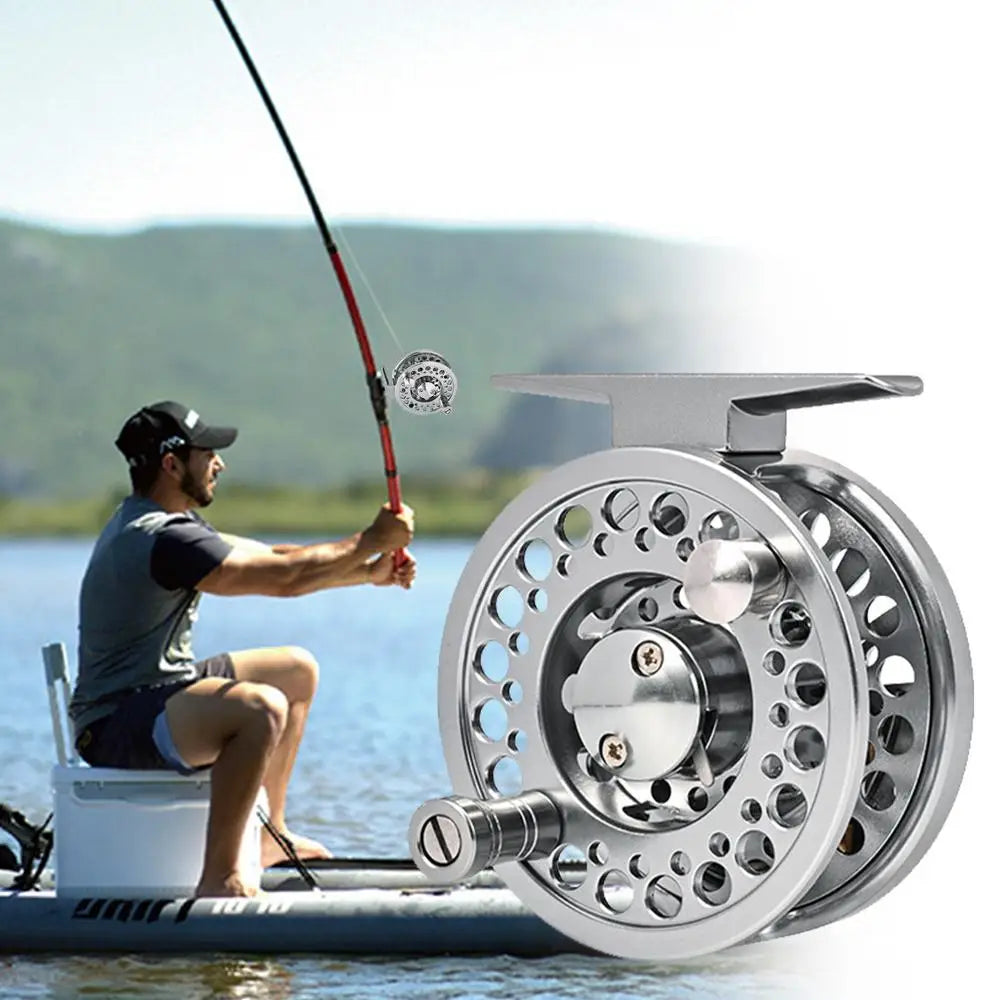 Fly Fishing Reel Saltwater Fishing Reel Fishing Gear Aluminum Alloy Reel For Freshwater Lake Stream Pond Fishing Fly Fishing