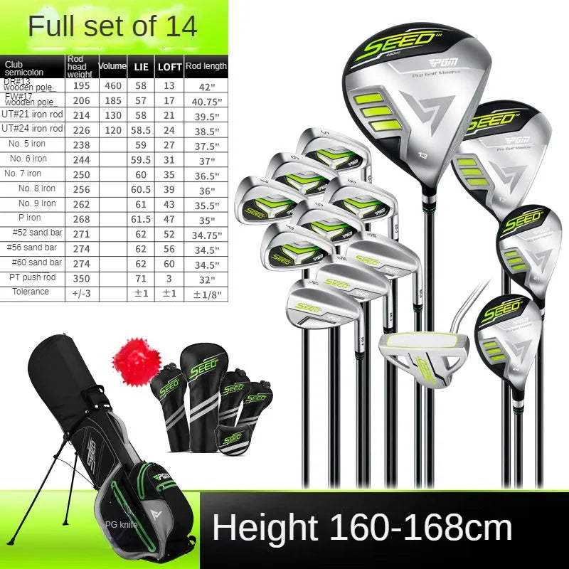 Clubs Set  Junior Right Handed Children Professional Match with Bag
