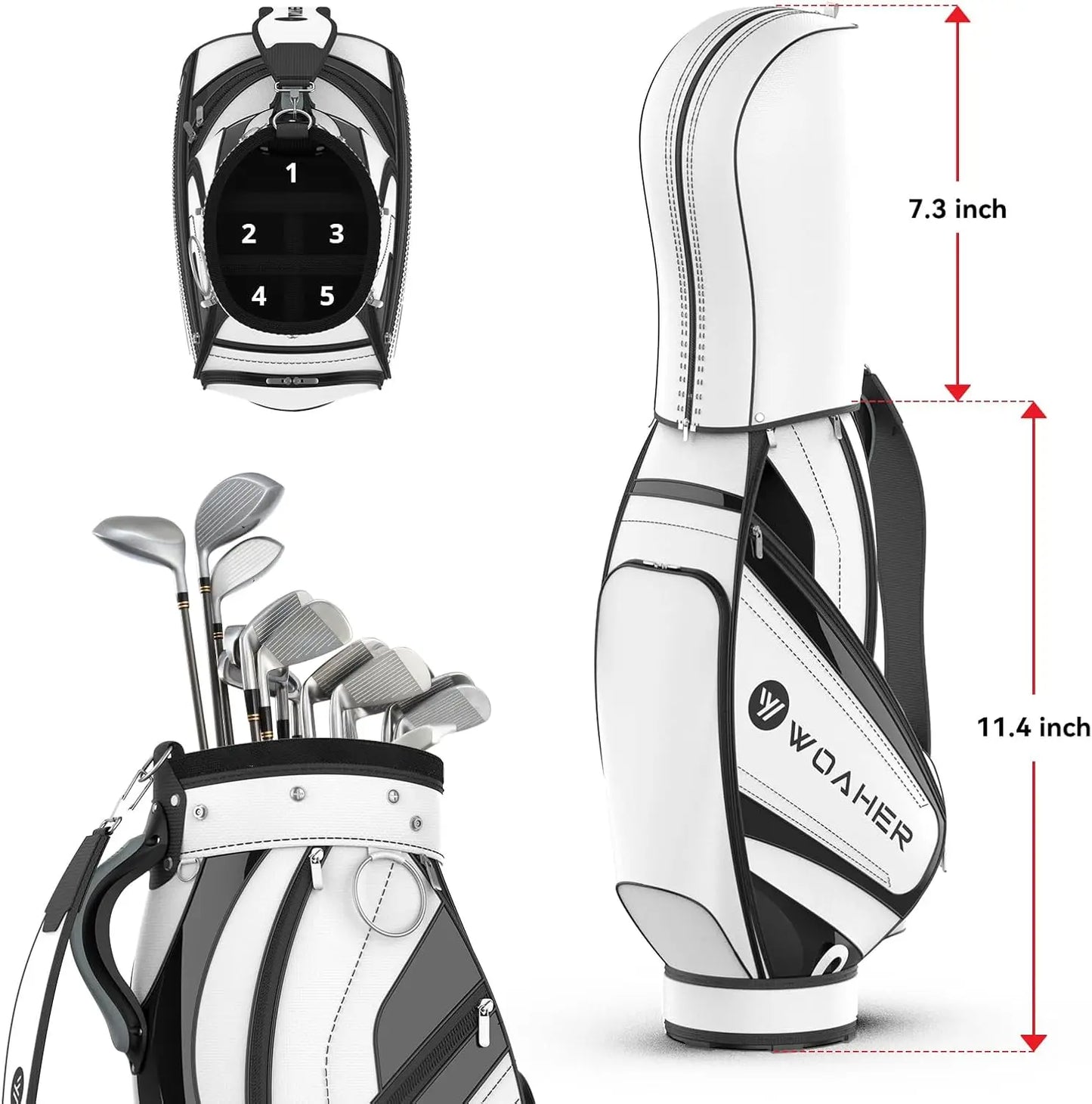 Golf Bag Multi-Function Waterproof Golf Bags Large Capacity Travel Bags