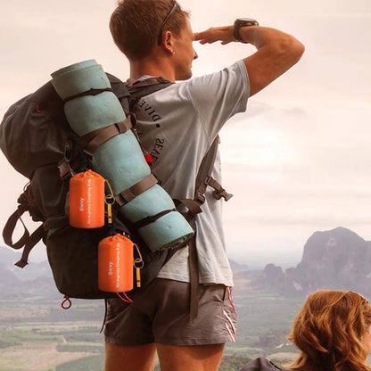 2-6PCS Portable Waterproof Emergency Survival Sleeping Bag Hiking Camping Gear Thermal Sack