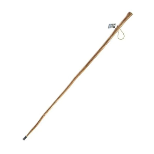 Heavy Duty Wooden Walking Stick  Durable 60 Inch Support Pole with Ergonomic Grip