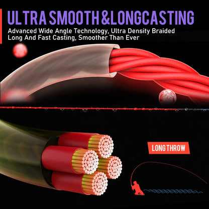 4 Strand Braided Fishing Line 300M Multifilament  Braided Wire Fishing