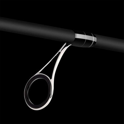 70.86inch Black and Golden Lure Rod