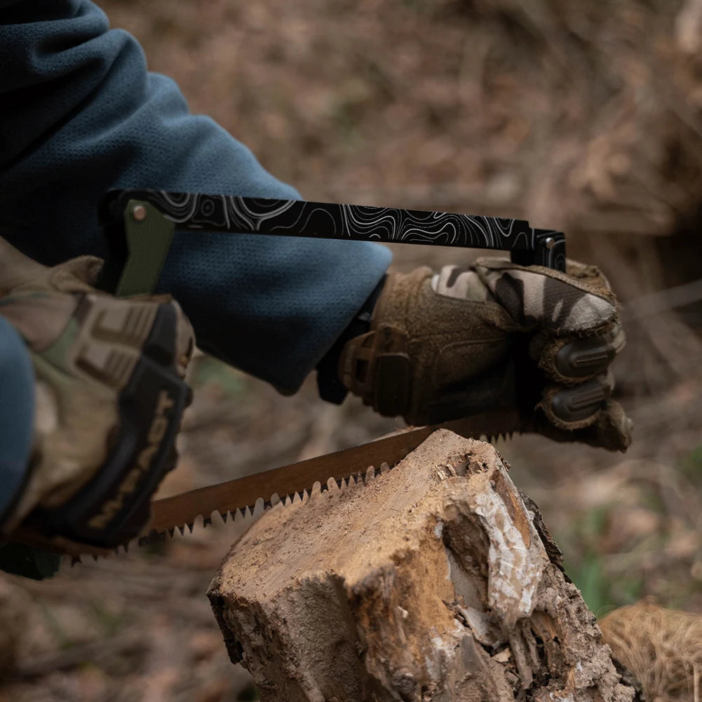 Folding Saw with Storage Bag Portable Wood Saw Aluminum Alloy