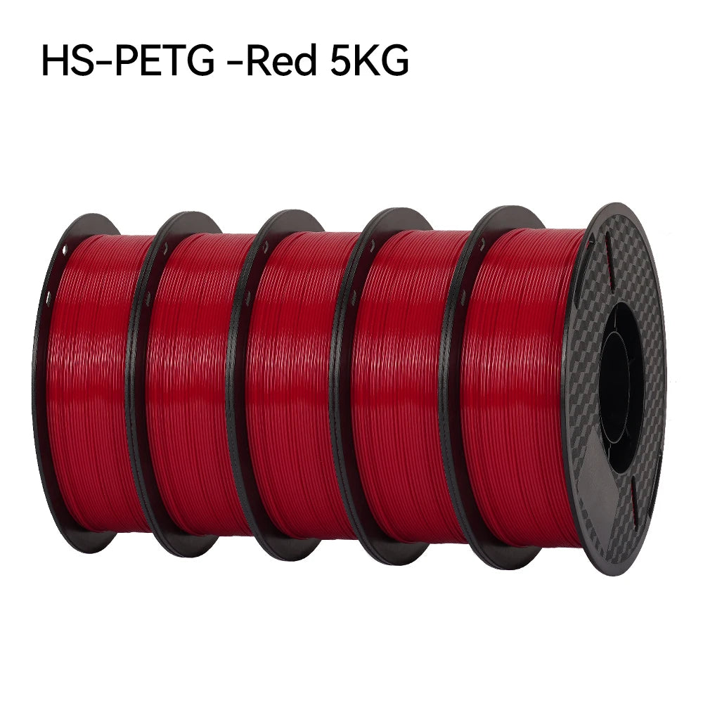5/10KG High speed PETG For 3D Printer Bambu Lab Filament 40-500mm/s Hyper