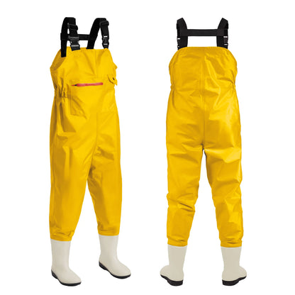 Chest Waders for Kids Waterproof Youth Waders for Hunting Fishing Waders with Boots for Children