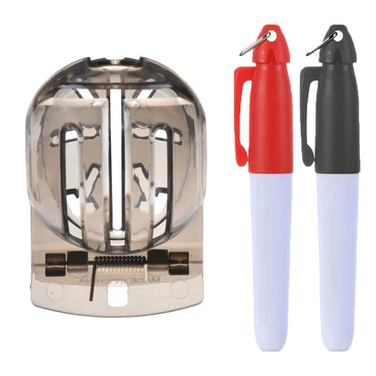 Easy-to-Use Golf Ball Line Clip, T-Shaped, Triple Line Marker
