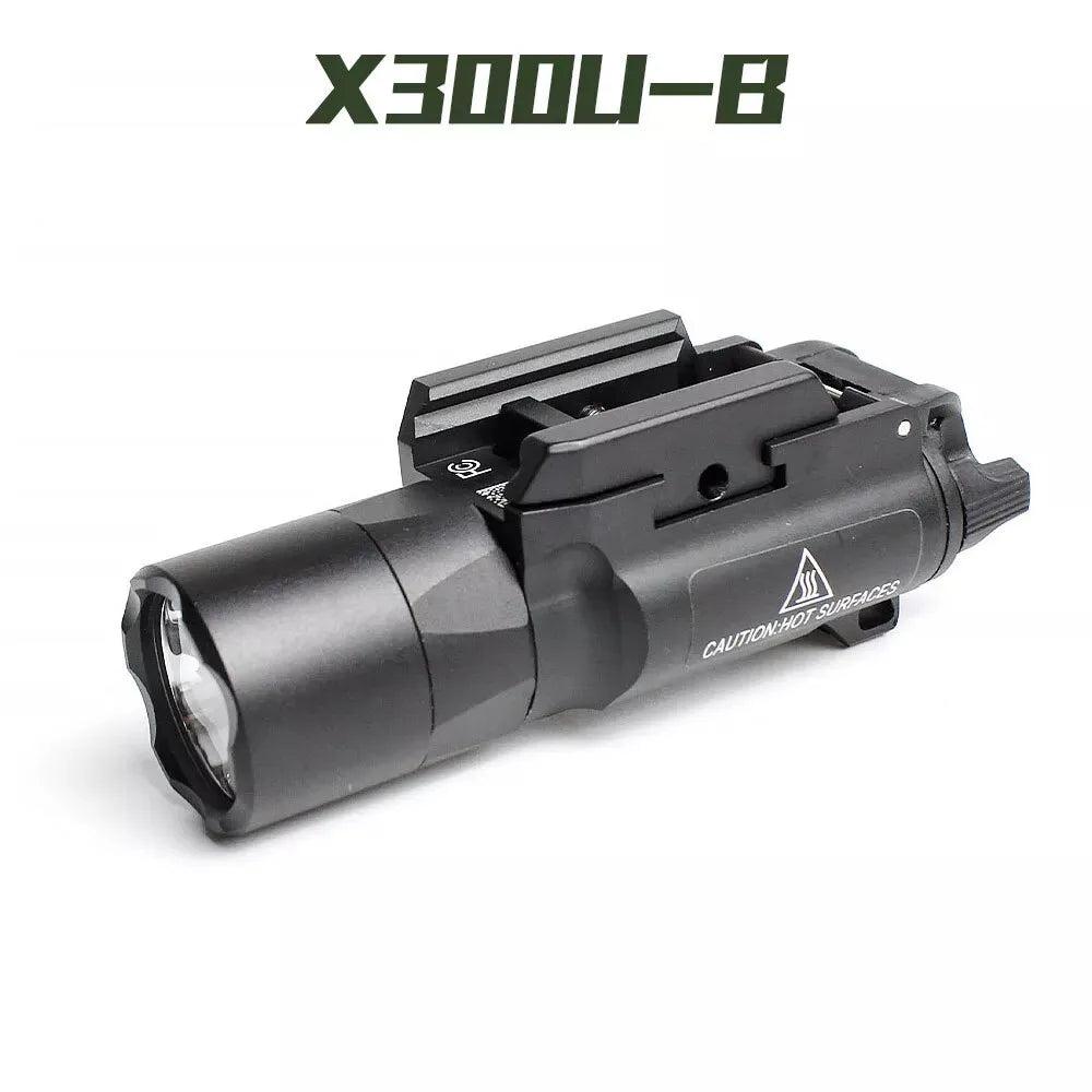Flashlight X300U Scout Light White LED Fit 20mm Picatinny Rail