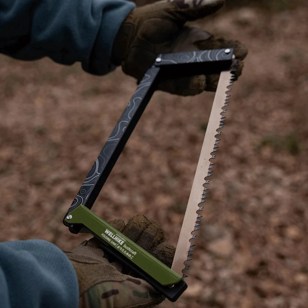 Folding Saw with Storage Bag Portable Wood Saw Aluminum Alloy