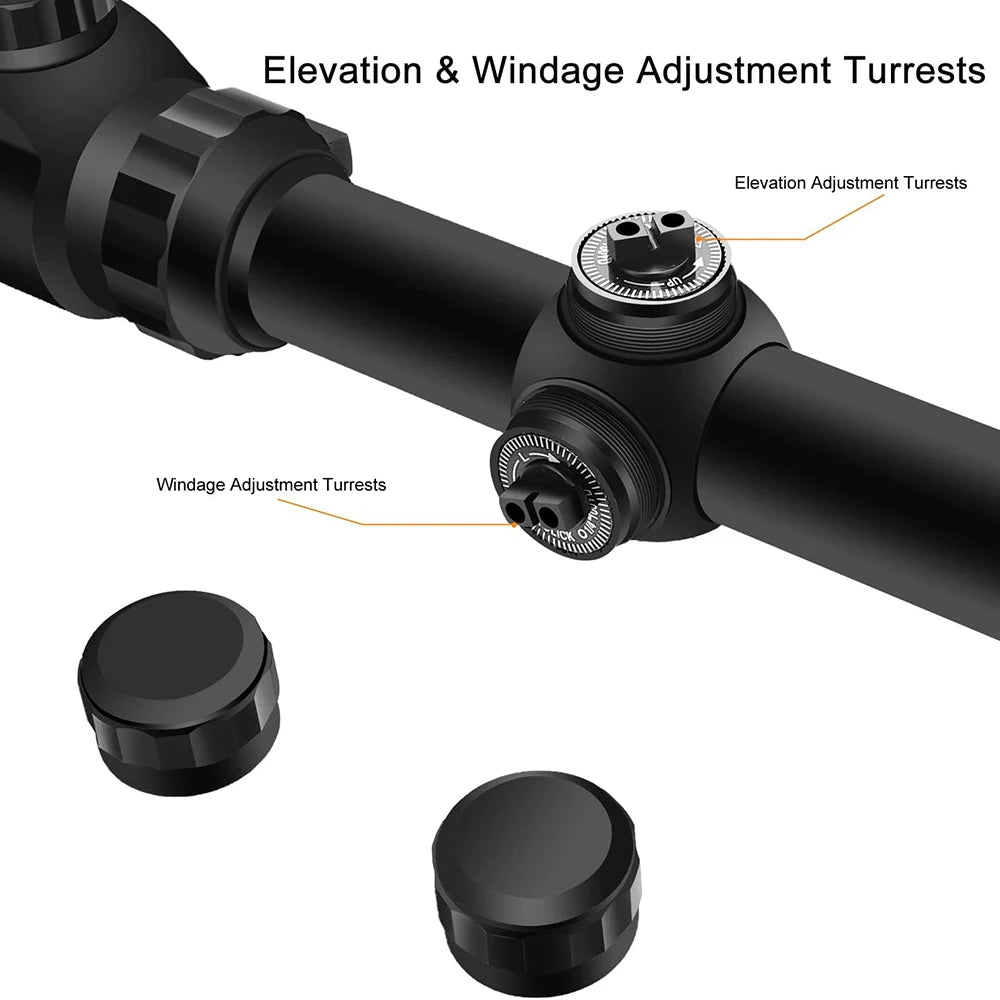 3-9x40 EG Scopes Hunting Sights Red and Green Light Reticle Tactical Optical Scope Hunting Scopes