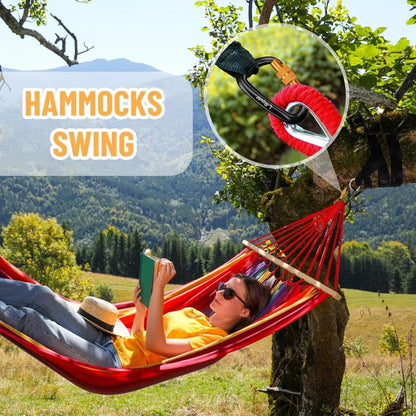 Heavy Duty Locking Carabiner Clips 12kN 2697 lbs  Carabiners