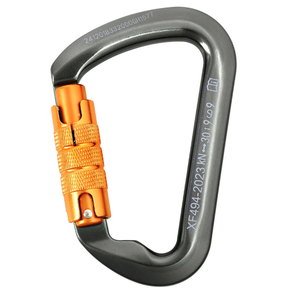 30kN D-Shaped Carabiners Heavy Duty Carabiner