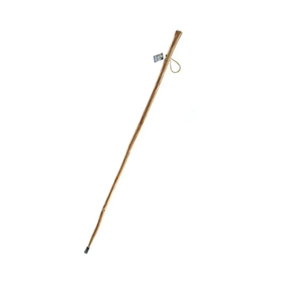 Heavy Duty Wooden Walking Stick  Durable 60 Inch Support Pole with Ergonomic Grip