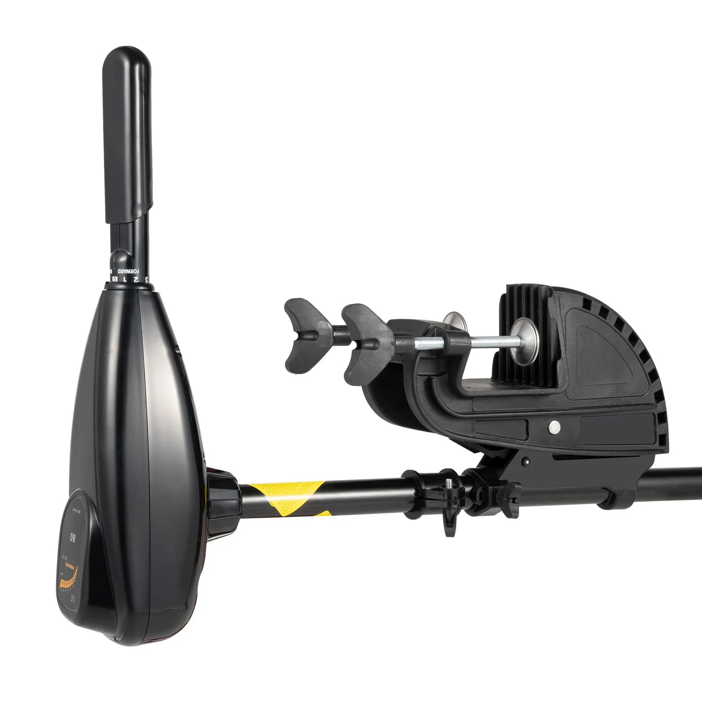 Black Modern Electric trolling motor 5 Forward 3 Reverse Gears 3 Blade Propeller