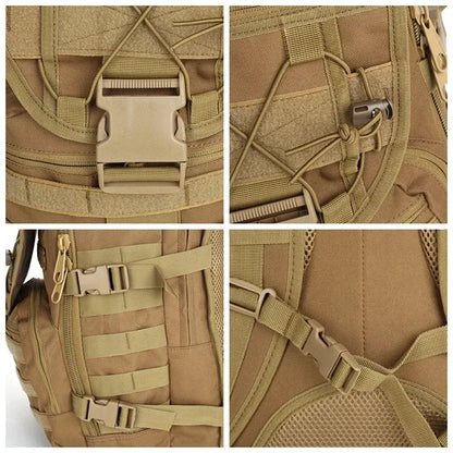 35L Large Capacity Men's Tactical Backpack Outdoor Camping Hunting Hiking Trekking  Bag Multifunctional Backpacks